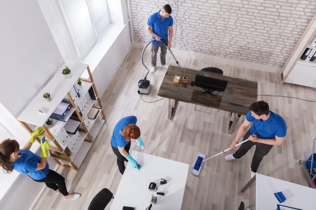 RPG cleaning professionals at work
