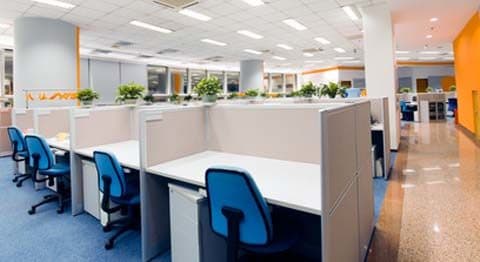 Spotless industrial floor